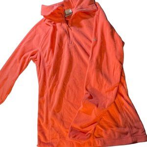 Coral Columbia Fleece Pullover